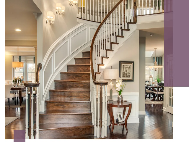 Изготовление лестниц под ключ в Бердске — металлокаркас и отделка