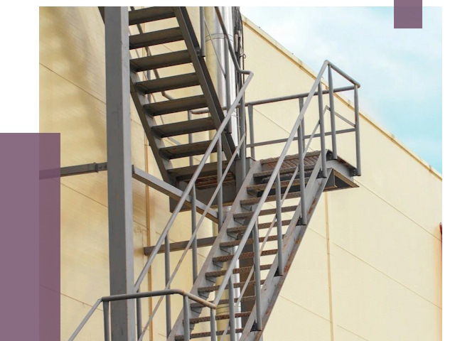 Пожарные лестницы в Бердске от 12494 руб. — монтаж и продажа | ПРОЛЁТ-Брд