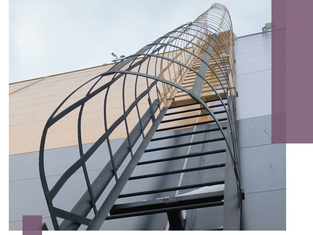 Изготовление и монтаж пожарных лестниц в Бердске профессионально