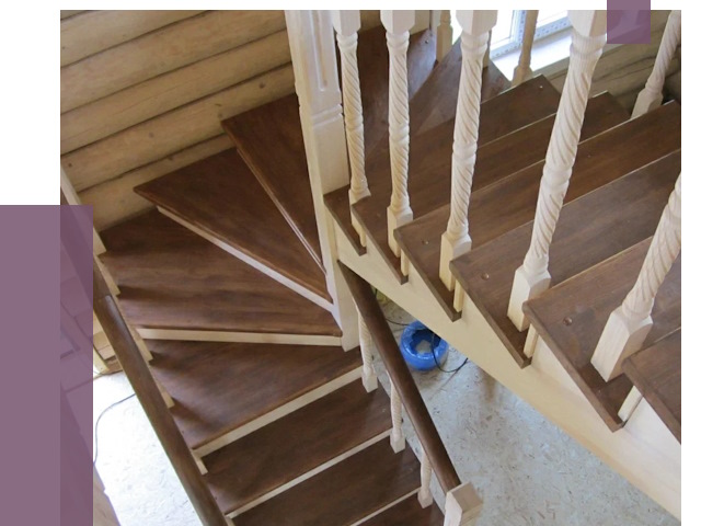 Реставрация деревянных лестниц в Бердске от 4373 руб.