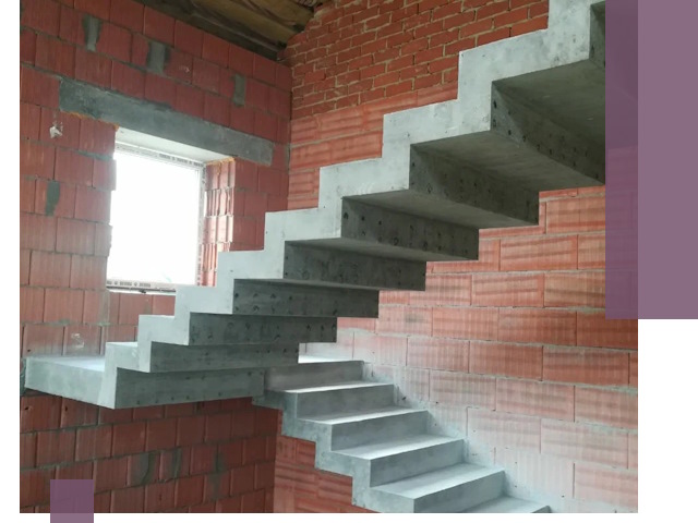 Бетонные лестницы под ключ в Бердске: монтаж, демонтаж, ремонт