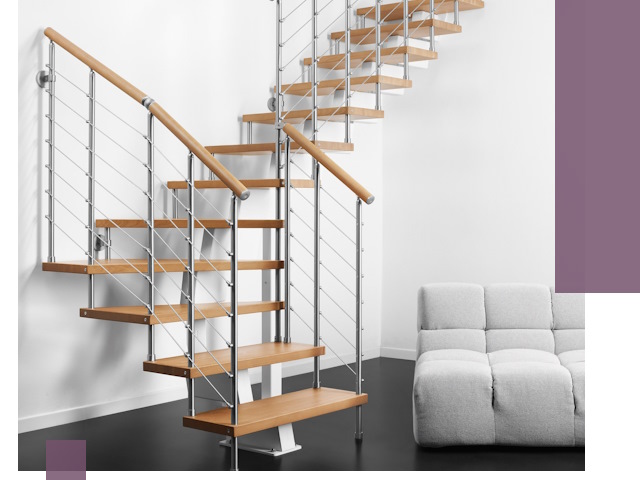 Модульные лестницы под ключ в Бердске — монтаж и изготовление