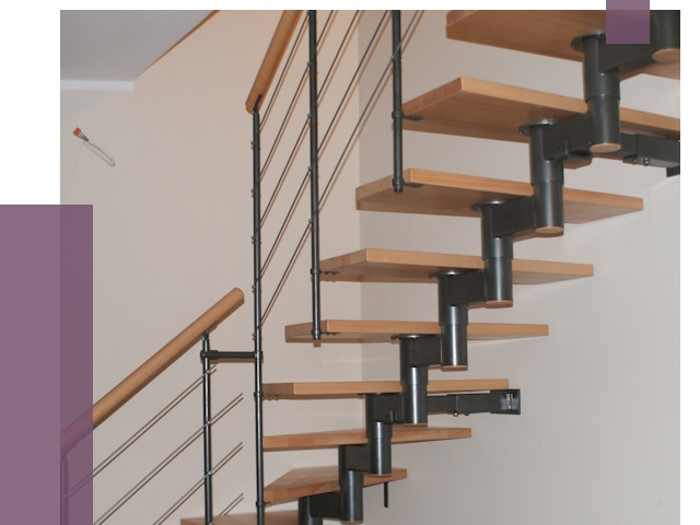 Изготовление модульных лестниц в Бердске от 11714 руб. 