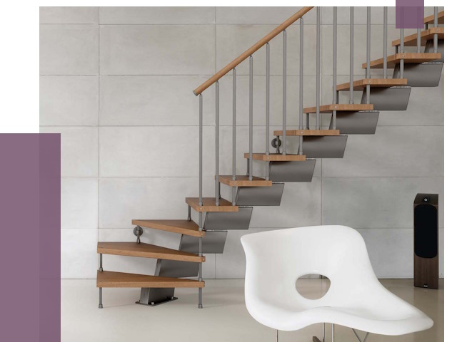 Монтаж модульных лестниц в Бердске от 6455 руб. 