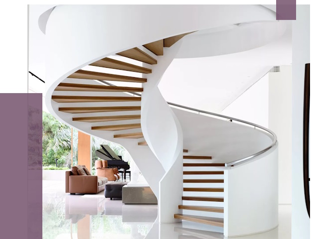 Винтовые лестницы в Бердске под ключ от 49457 руб. | ПРОЛЁТ-Брд