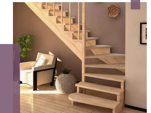 Изготовление Г-образных лестниц в Бердске от 19262 руб. 