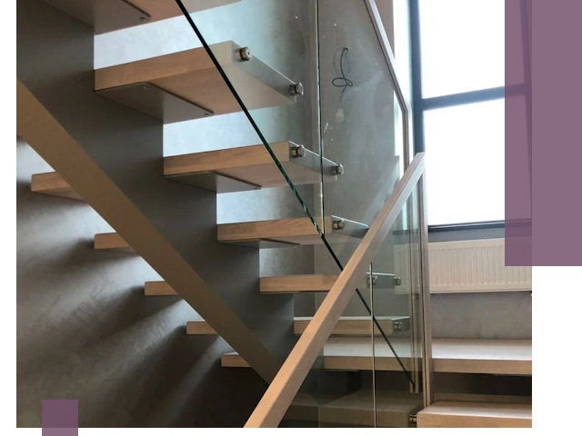 Изготовление лестниц на монокосоуре в Бердске с монтажом и гарантией