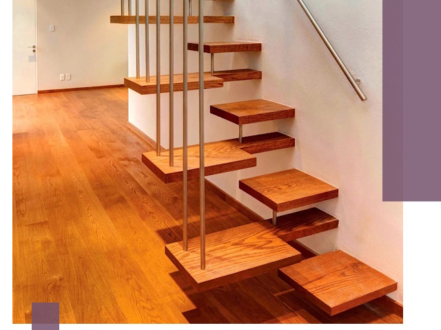 Лестницы «гусиный шаг» на заказ в Бердске для узких пространств