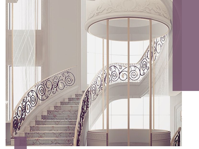 Элитные лестницы на заказ высокого класса в Бердске