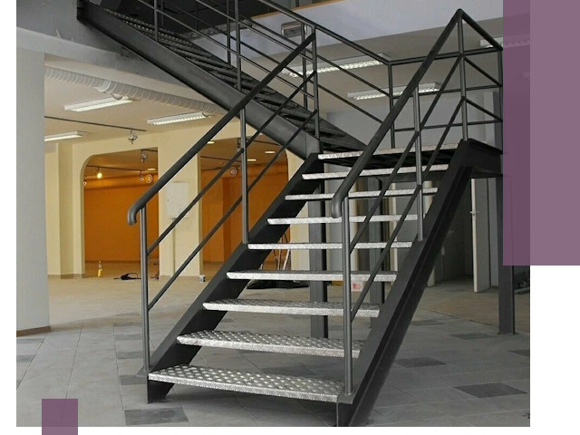 Лестницы для офиса в Бердске: изготовление, монтаж, демонтаж