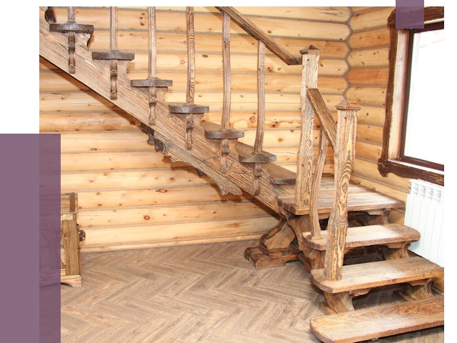 Лестницы в баню в Бердске от 19470 руб. — изготовление | ПРОЛЁТ-Брд