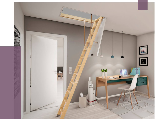 Чердачные лестницы в Бердске — от 14837 руб. | ПРОЛЁТ-Брд