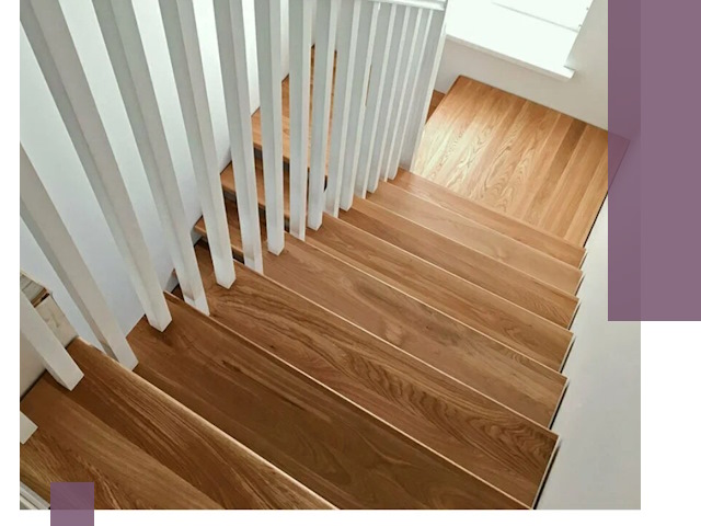 Лестницы из бука в Бердске: изготовление, монтаж и демонтаж