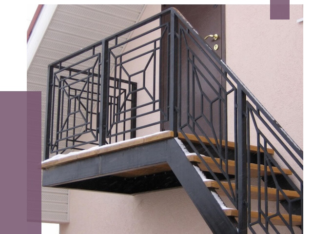 Металлические перила в Бердске от 4373 руб.  | ПРОЛЁТ-Брд