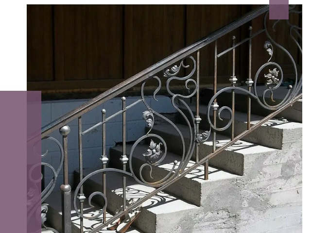 Кованые перила в Бердске от 8850 руб. под ключ — качество от ПРОЛЁТ-Брд