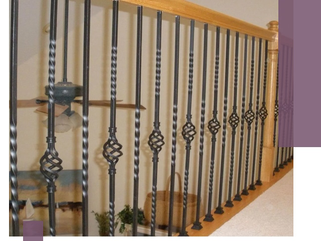 Изготовление и монтаж кованных перил в Бердске под ключ