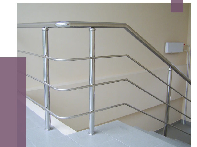 Алюминиевые перила в Бердске от 6455 руб. под ключ | ПРОЛЁТ-Брд