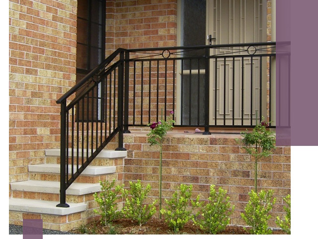 Уличные перила из металла под ключ в Бердске