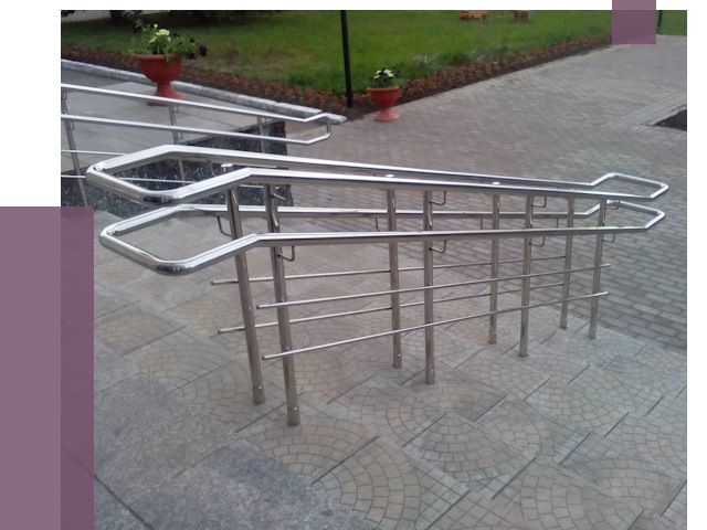 Перила для инвалидов в Бердске от 7726 руб. под ключ | ПРОЛЁТ-Брд