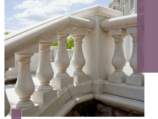 Балюстрады из металла и камня под ключ в Бердске