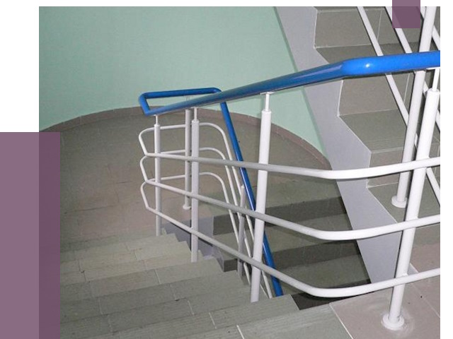 Перила в подъезде в Бердске — установка и замена от 7549 руб. | ПРОЛЁТ-Брд