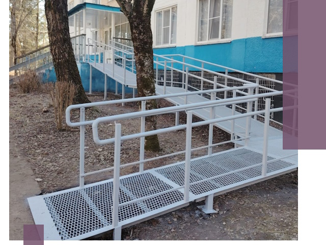 Пандусы под ключ в Бердске: изготовление, монтаж и демонтаж