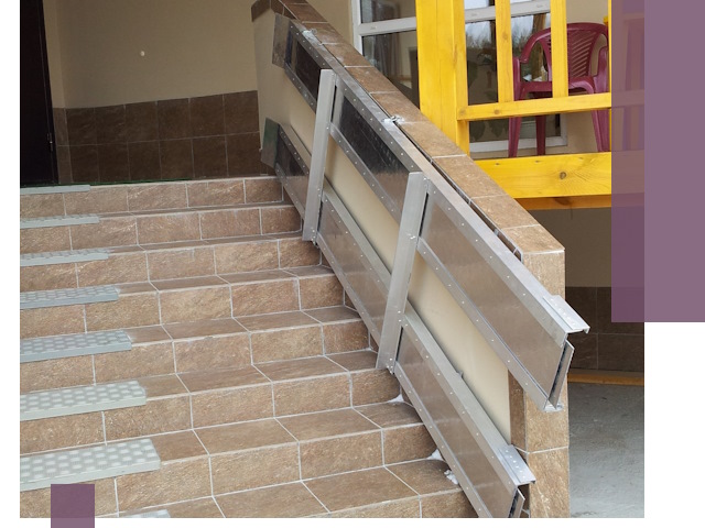 Откидные пандусы под ключ в Бердске — монтаж и демонтаж