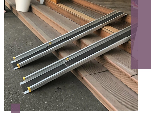 Телескопические пандусы под ключ в Бердске — изготовление и монтаж