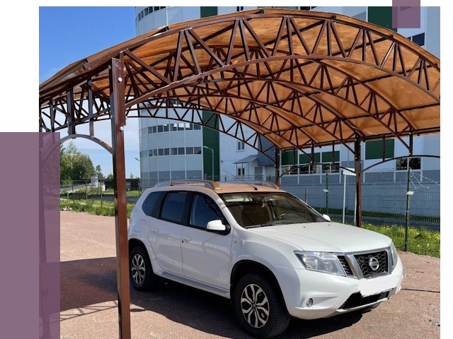 Недорогие навесы в Бердске от 43730 руб. | ПРОЛЁТ-Брд