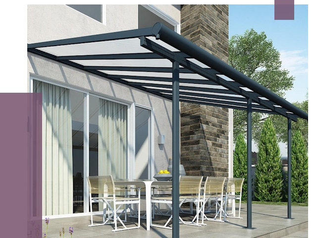 Навесы пристенные в Бердске от 9267 руб. — монтаж и установка | ПРОЛЁТ-Брд