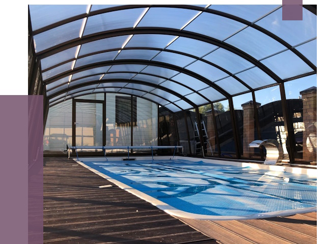 Навесы для бассейна в Бердске от 17076 руб. под ключ | ПРОЛЁТ-Брд