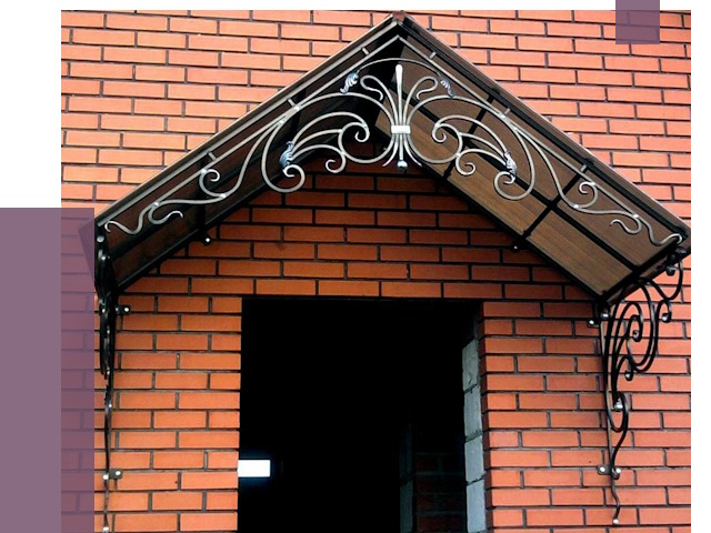 Металлические козырьки в Бердске от 10881 руб. 