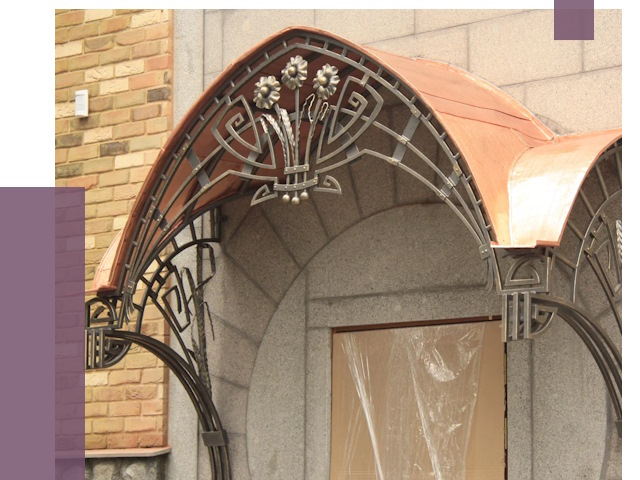 Арочные козырьки в Бердске от 14837 руб. 