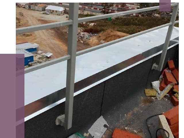 Монтаж парапетов в Бердске от 4373 руб.  | ПРОЛЁТ-Брд