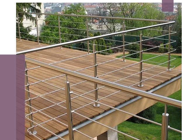 Алюминиевые парапеты в Бердске под ключ от 7913 руб. 