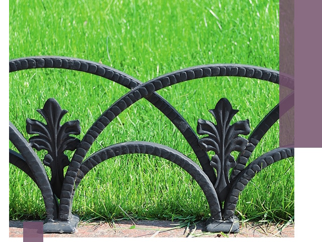 Декоративные металлические бордюры под ключ в Бердске