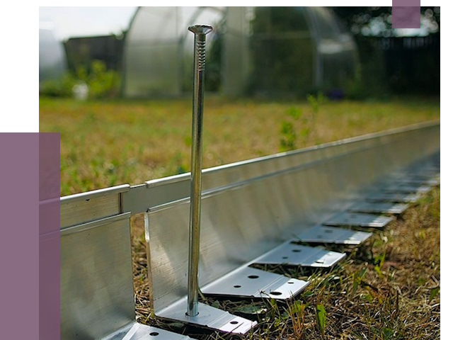 Металлические бордюры для газона в Бердске от 4373 руб. | ПРОЛЁТ-Брд