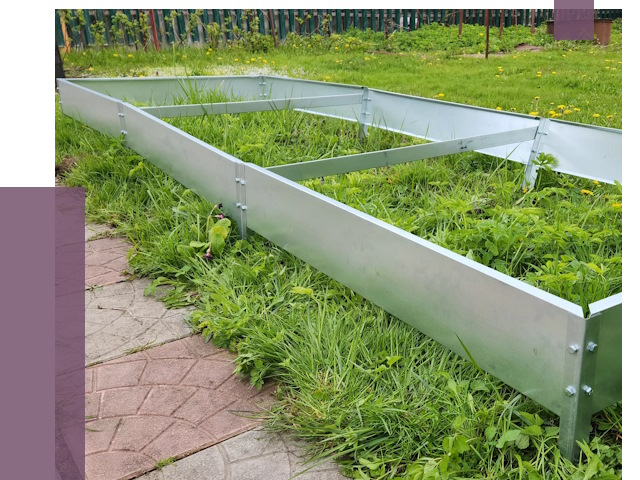 Металлические бордюры для грядок в Бердске от 1822 руб.