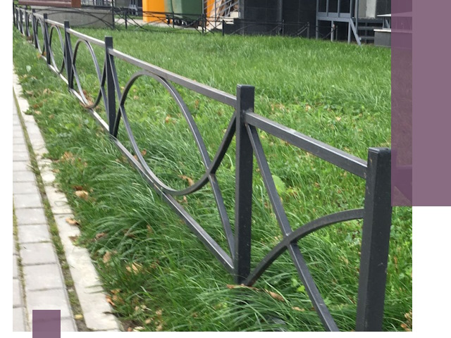 Газонные ограждения из металла в Бердске — монтаж и продажа