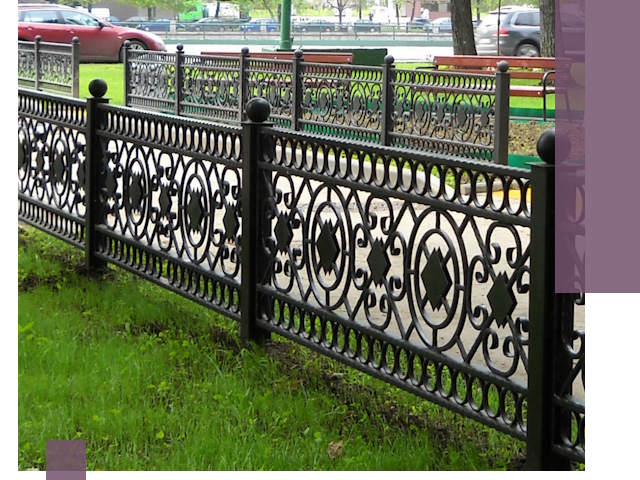 Секционные газонные ограждения под ключ в Бердске