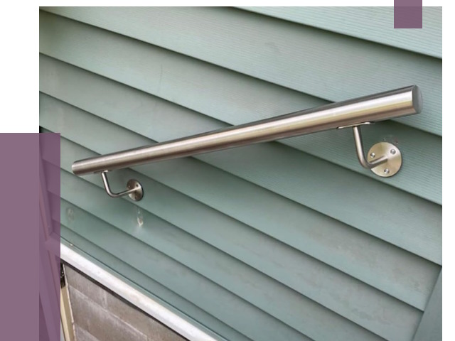 Поручни из нержавеющей стали в Бердске от 7809 руб.  | ПРОЛЁТ-Брд